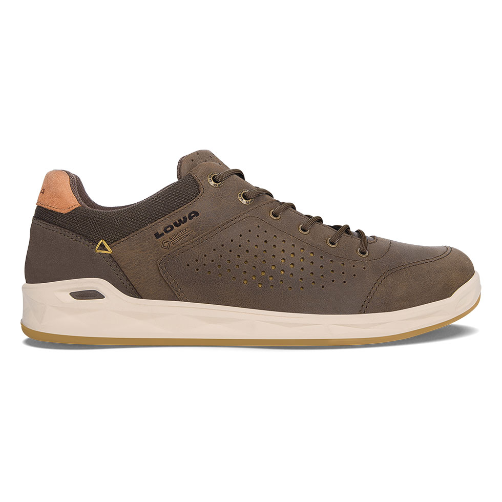 Scarpe Sportive Uomo Lowa San Francisco GTX Surround Marroni Scuro JZFCSQ-049